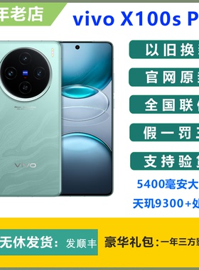 vivo X100s Pro旗舰手机蔡司APO超级长焦天玑9300+芯片闪充拍照