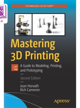 海外直订Mastering 3D Printing 掌握3D打印