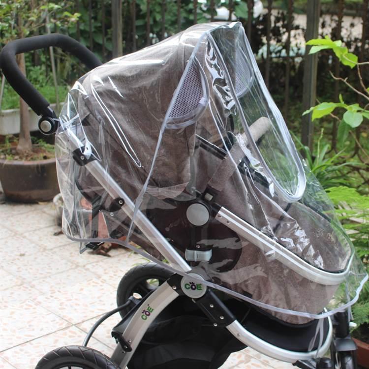 宝宝推车雨罩婴儿车伞车雨罩童车防风罩防雨罩量大优惠