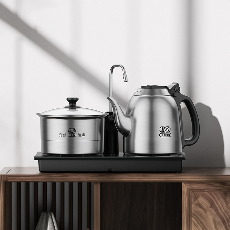 吉谷半自动电热烧水茶壶 智能变频恒温嵌入式泡茶专用电热烧水壶