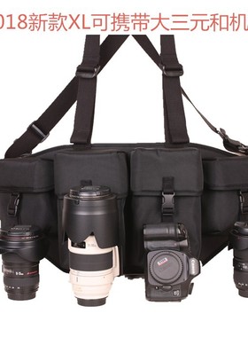 优惠掌柜推荐销售双肩户外专业摄影斜挎腰包数码相机包镜头包抓拍