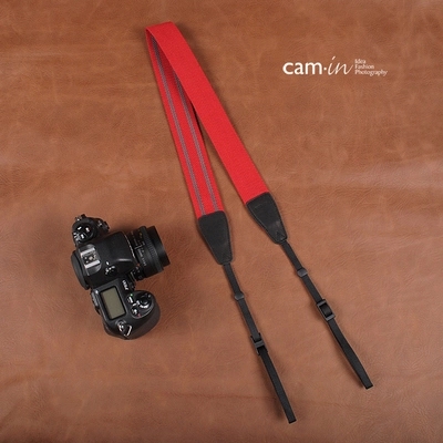 推荐cam-in防滑单眼数码照相机抱婴袋 微单眼相机摄影肩带通用型