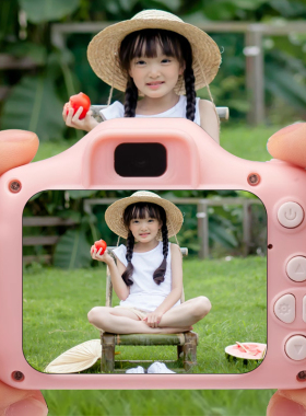 新款儿童照相机可拍照可打印挂脖高清数码学生随身小型迷你相机女