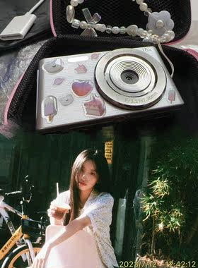 ccd数码照相机学生入门高清旅游相机女款复古随身小型卡片相机