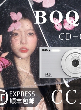 BOQY/宝淇CCD数码照相机学生高清旅游入门相机女款复古随身卡片