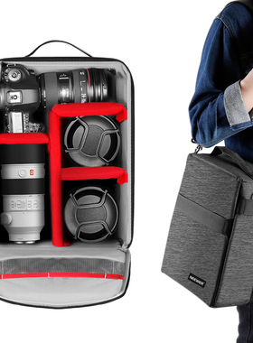 NEEWER/纽尔 单肩相机包摄影包单反数码微单长焦镜头收纳包斜跨背包手提包出差商务外拍旅行包户外便捷
