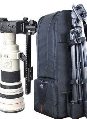 宝罗600长焦打鸟500mm大炮镜头800定焦单反相机400便携双肩相机包