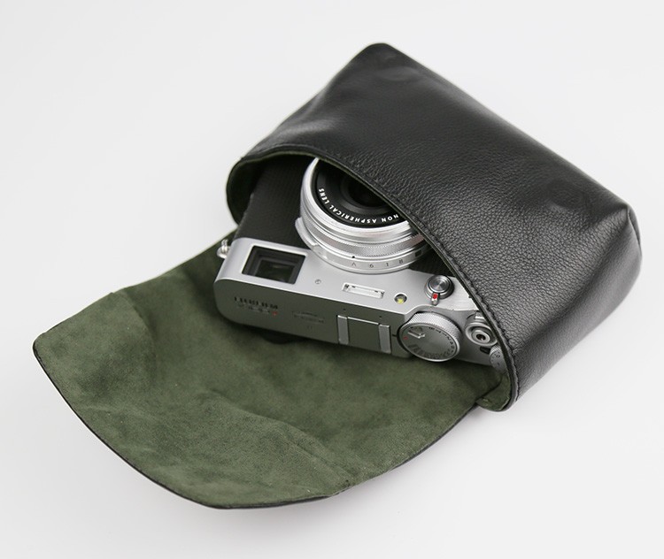 富士X-100VI相机包松下LX100M2真皮套徕卡LUX7收纳布袋便携保护套