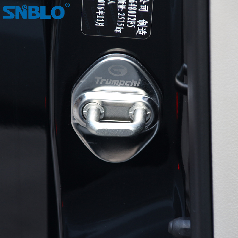 广汽传祺gs8改装专用不锈钢门锁盖锁扣盖gs8改装门锁保护盖防锈盖