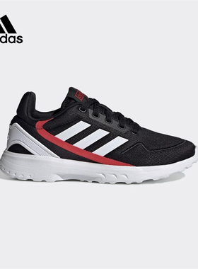Adidas阿迪达斯2023冬季款中大童网面跑步休闲运动鞋EH2542