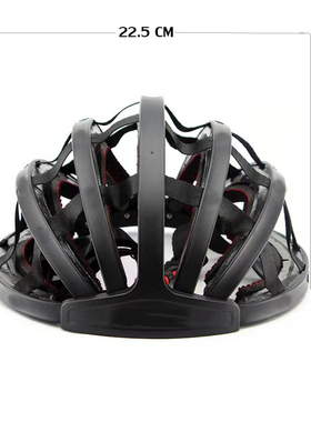 超轻折叠自行车头盔便携式公路车山地车户外运动山地徒步旅行装备