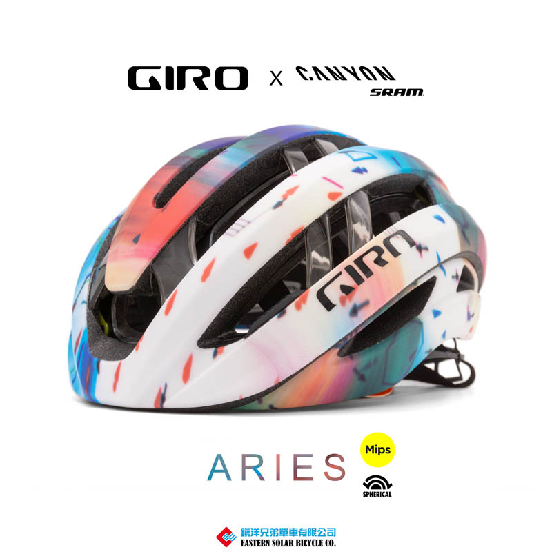 美国Giro Aries Spherical白羊座公路自行车车骑行头盔车队限量版