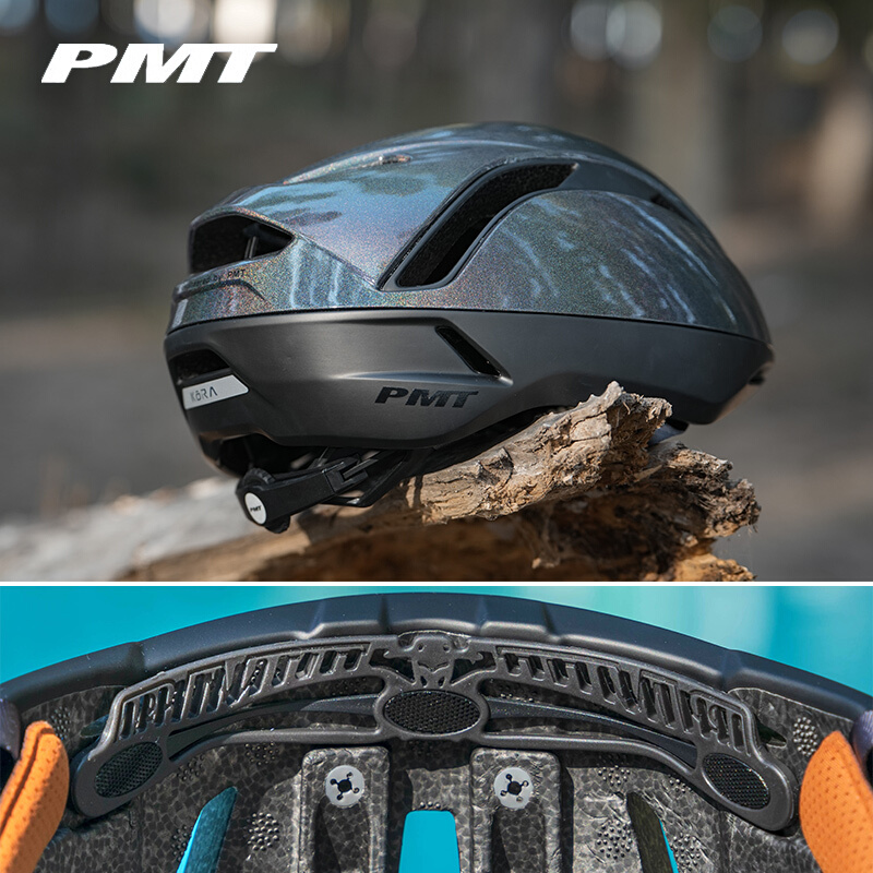 PMT KORA自行车头盔气动一体成型安全帽男女骑行头盔公路山地通用