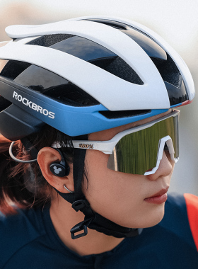 洛克兄弟自行车头盔一体成型骑行头盔山地车公路车男女安全帽装备