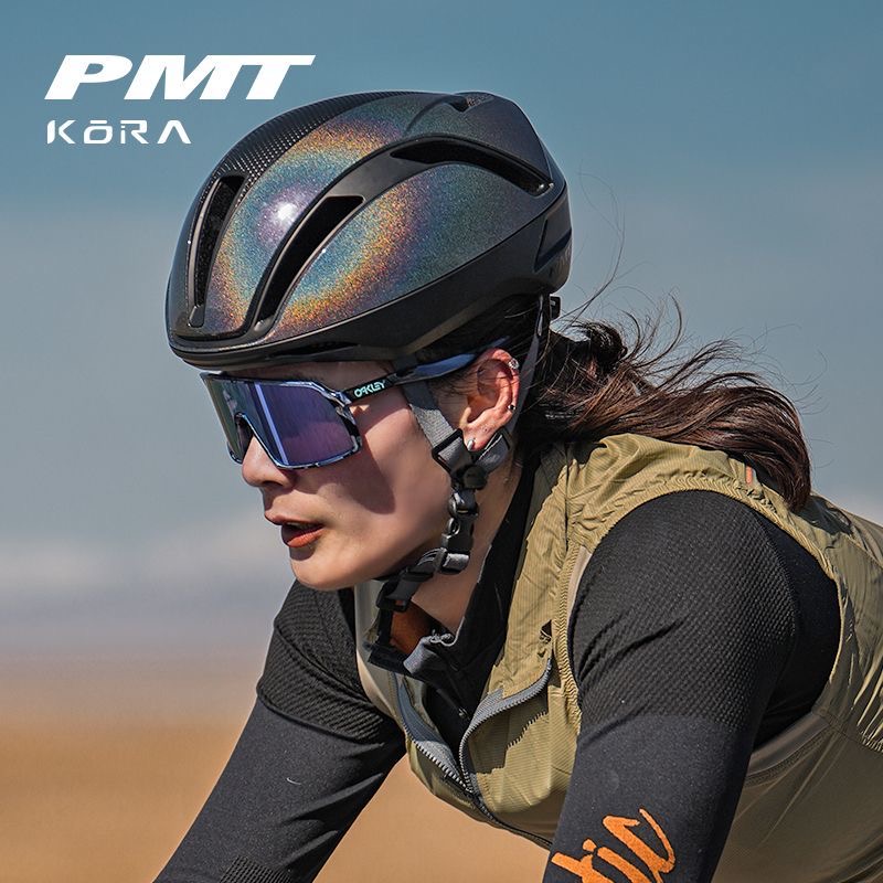 PMT KORA自行车头盔男骑行头盔女气动一体成型安全帽公路山地通用