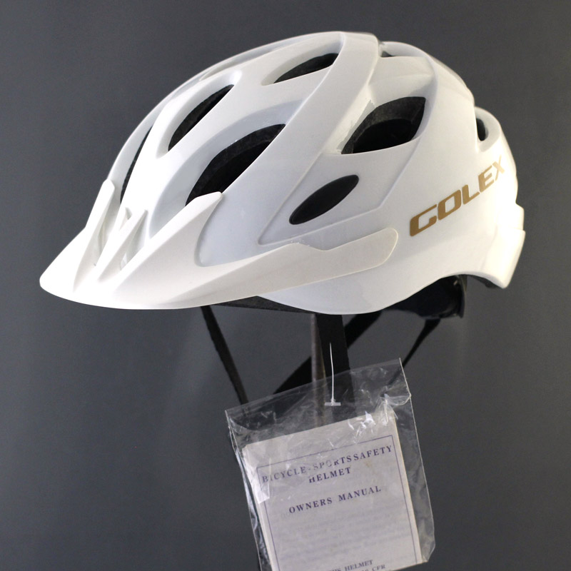 [外贸出口好品质]golex多花色 一体成型自行车头盔骑行K15大码