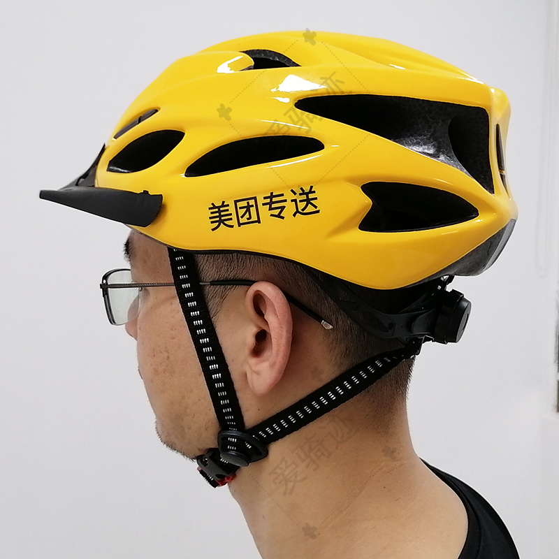 【工厂直发】头盔一体超轻山地自行车骑行半盔外卖代驾跑腿安全帽