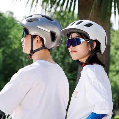 西骑者自行车骑行头盔男女单车安全帽山地公路车一体成型护具装备