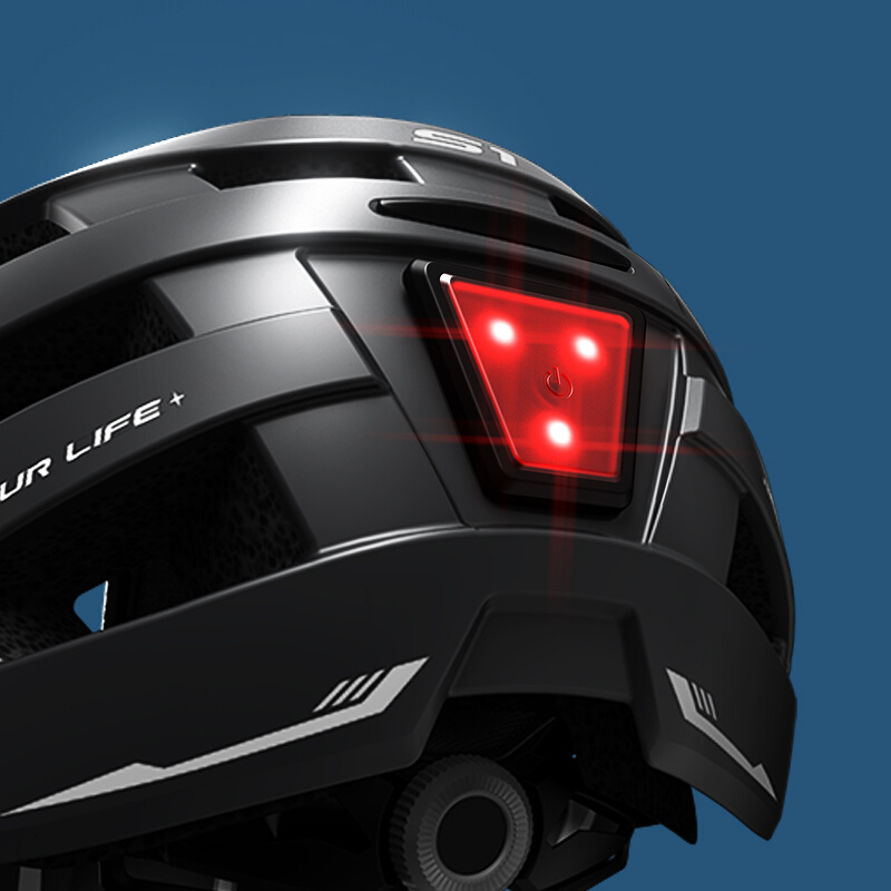 喜摩S1电动自行车骑行破风头盔夏季山地车公路车安全帽女单车装备