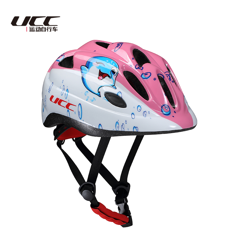 UCC亚儿童头盔一帽体成男型/女孩儿瑟童自行车骑79206行头盔安全