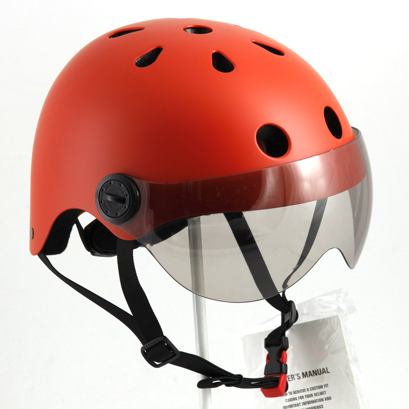 外贸品质GOLEX多花色电动车头盔有风镜多尺码可通过撞击测试