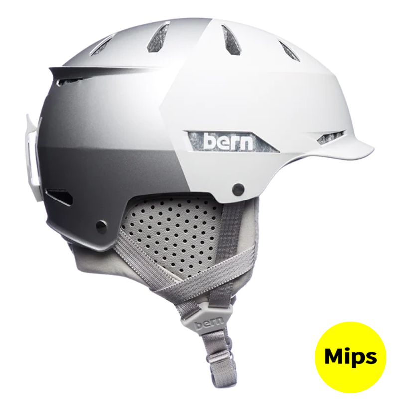 2223美国BERN单板滑雪头盔碳纤维男女mips款超轻头盔帽檐Hendrix