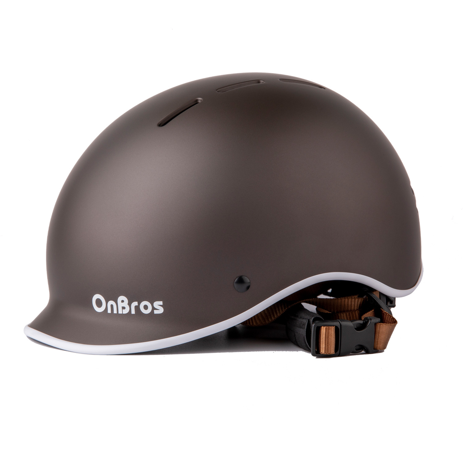 OnBros 英式复古热销新款城市通勤头盔自行车安全帽公路骑行头盔