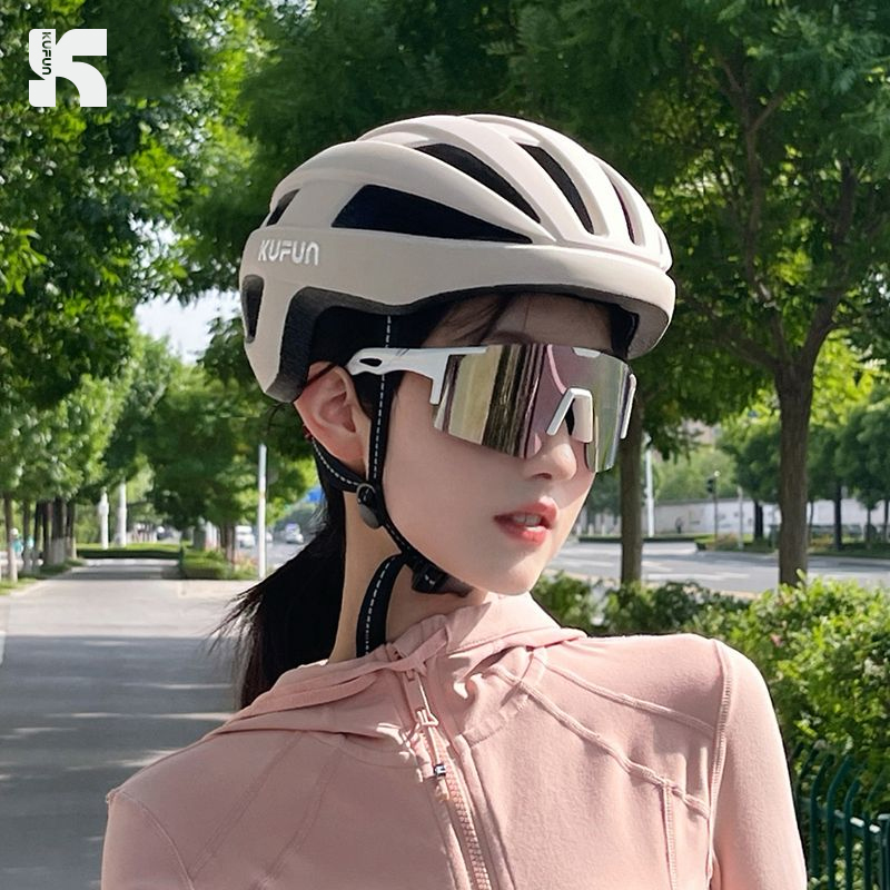 酷峰骑行头盔自行车山地盔公路车男女款帽子安全头帽女式单车装备