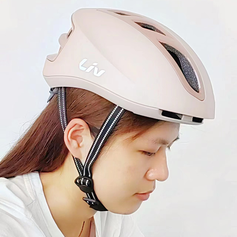 捷安特LIV丽以芙自行车头盔公路骑行头盔山地车安全帽女气动头盔
