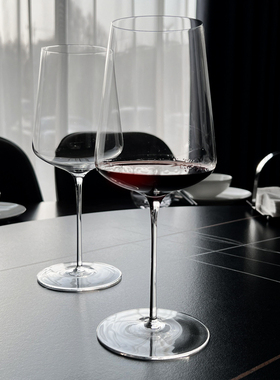 新品上市轻奢波尔多超薄细杆葡萄酒杯醒酒器套装家用红酒杯子
