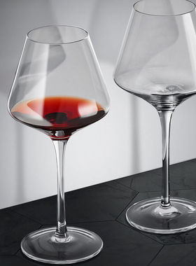 勃艮第水晶红酒杯套装家用醒酒器葡萄酒杯欧式创意玻璃大号高脚杯