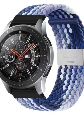 适用Vivo Watch3/2智能运动手表尼龙表带42替换带46mm腕带20/22MM配件女表链手环男个性商务非原装手表配件