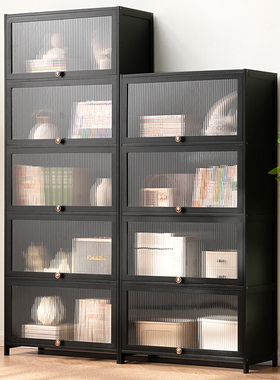 组合书柜子多功能家用客厅书架实木落地儿童置物架储物大书橱多层