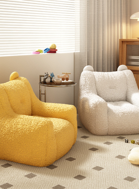 儿童懒人沙发可爱卡通座椅卧室单人小沙发客厅宝宝阅读榻榻米坐垫