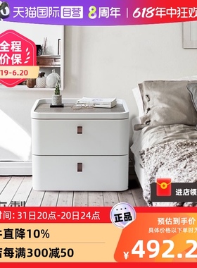 【自营】日本床头柜抽屉式收纳柜子儿童衣柜家用塑料储物柜五斗柜