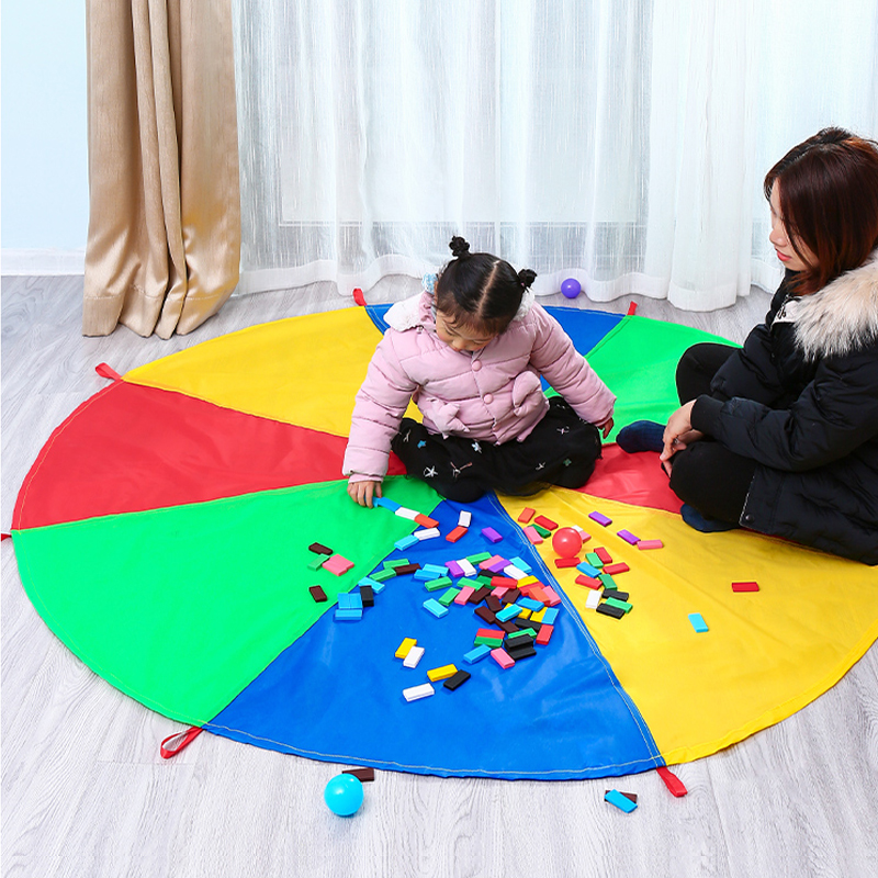 彩虹伞幼儿园 户外活动玩具早教游戏儿童感统教具器材家用亲子布