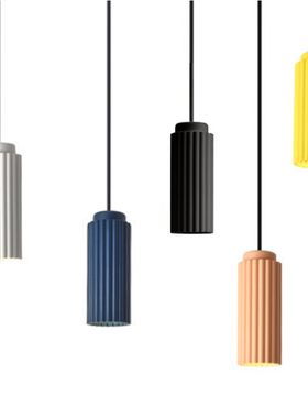 床头吊灯现代简约创意个性设计师北欧极简餐厅吧台灯长线橱窗小灯