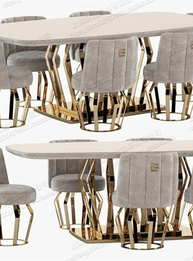 意式极简设计师款餐椅轻奢现代成套餐厅桌椅不锈钢椅子高端家用