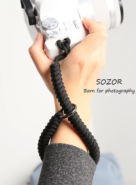相机带 手腕带适用于佳能单反200D80D 5D挂绳富士XT4微单松下GX85