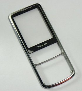 原装诺基亚手机外壳 NOKIA 6700c前壳 面板 带镜面 银色